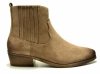 Botki 40 POTOCKI 12529 beżowe zamsz brązowe płaskie damskie beż kowbojki